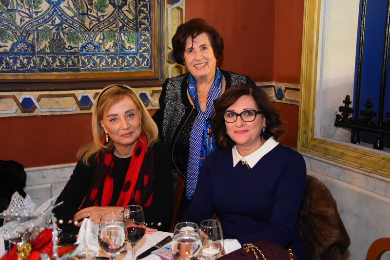 Young Women Christian Association lunch at Villa Linda Sursock